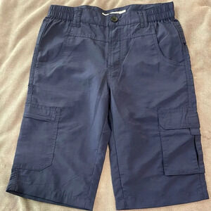 NWT Ochenta SZ 150 EU 12‎ US Navy Blue Cargo Shorts Uniform Lightweight Cooling